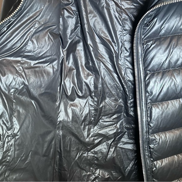 Nicole Benisti NB Series Black Lamb Leather Duck Down Puffer Coat XS - Picture 6 of 12
